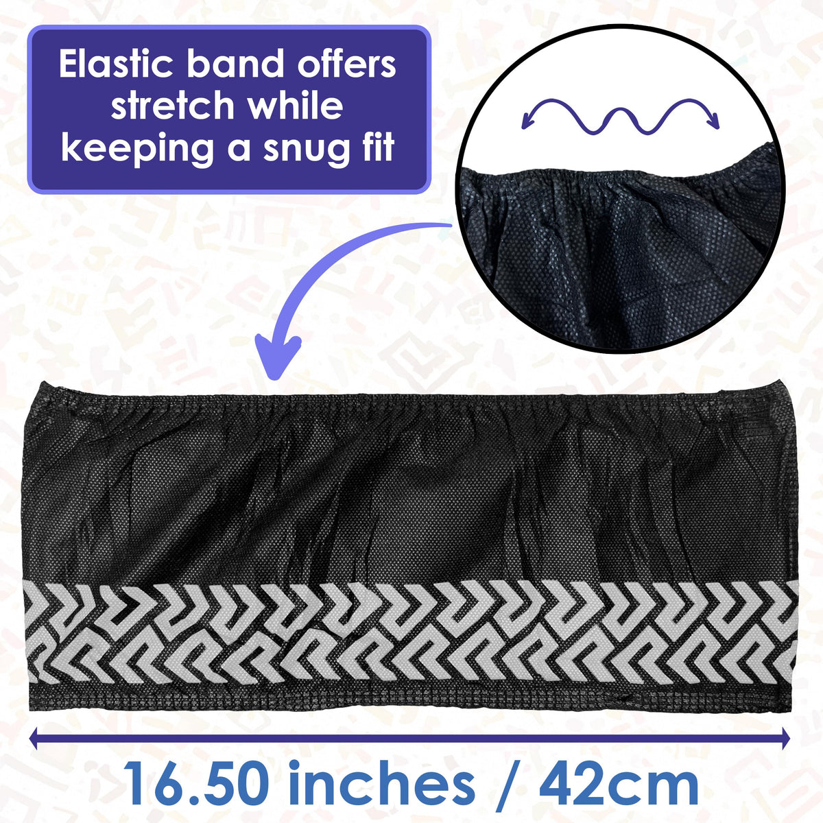 Buena Goods easy-on elastic opening speeds entry.