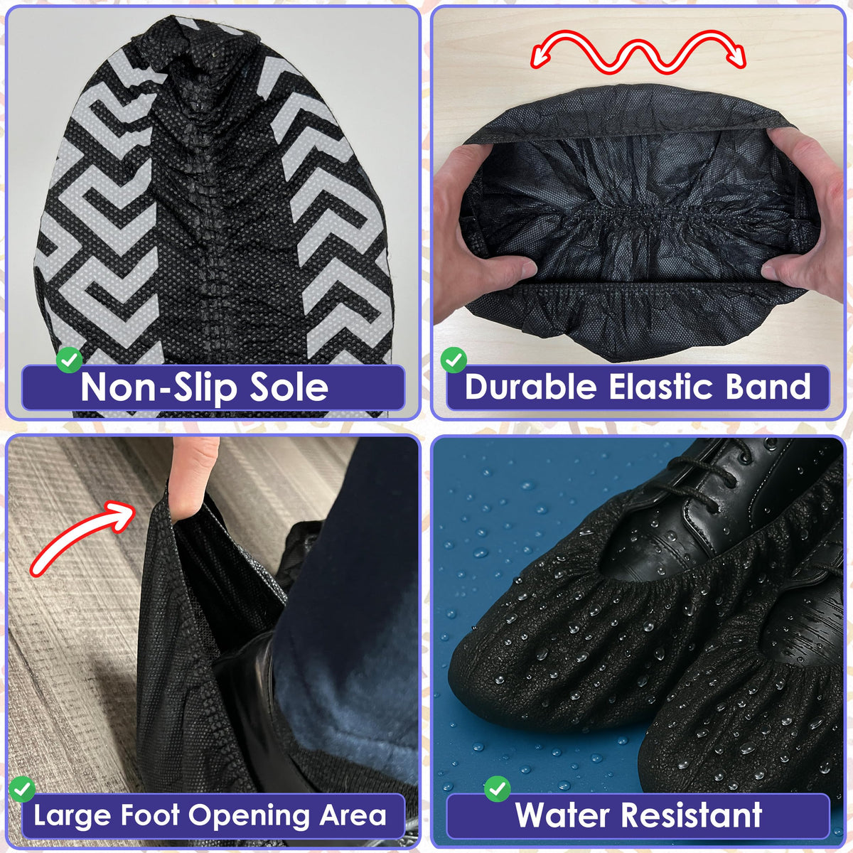 Buena Goods waterproof material keeps interiors dry during visits.