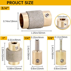 Buenoarte 1-8-inch diamond bit for delicate, accurate cuts.