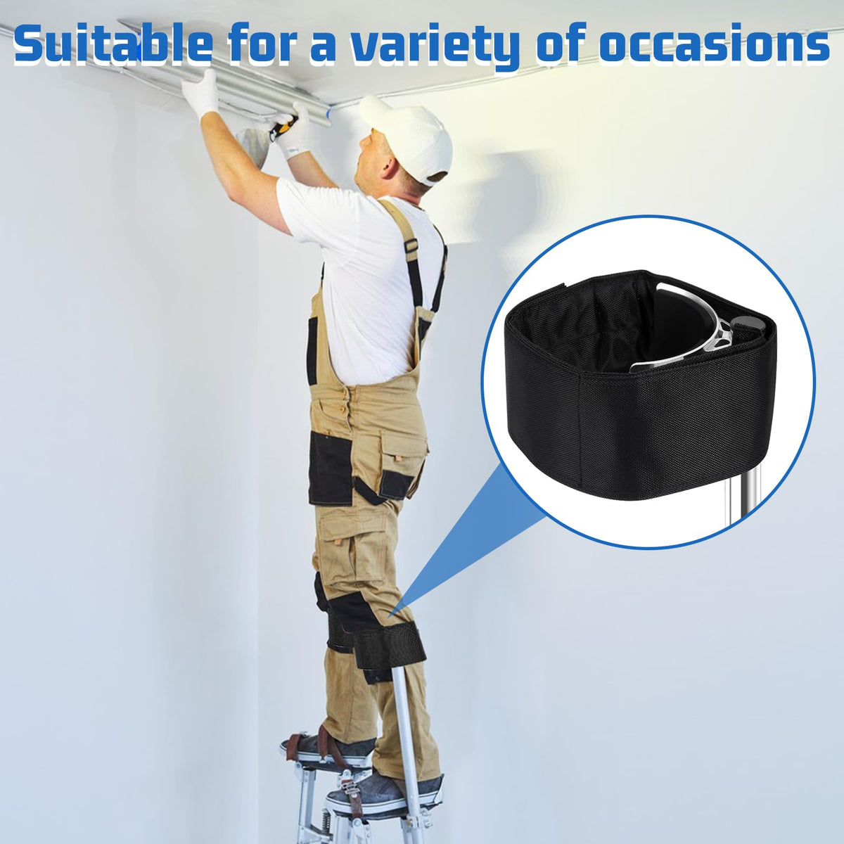 Buhobha stilt straps ideal for drywall, plastering, renovations