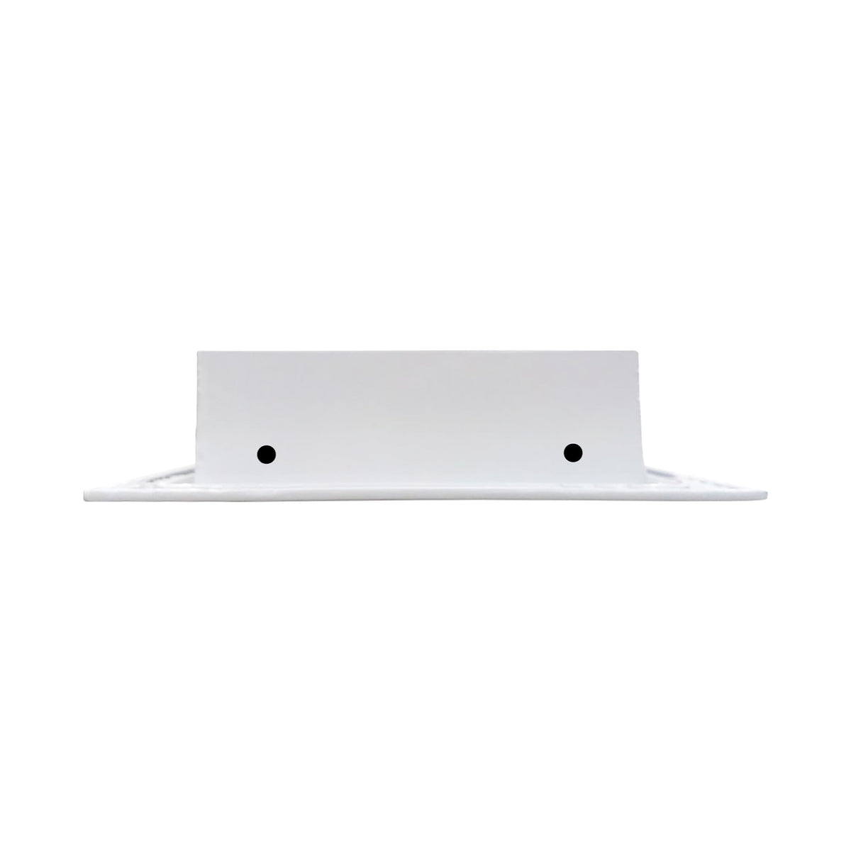 BUILDMART 6x6 white vent cover face detail highlights contemporary design