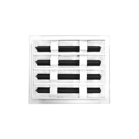 BUILDMART decorative air vent cover front view shows sleek linear slots.
