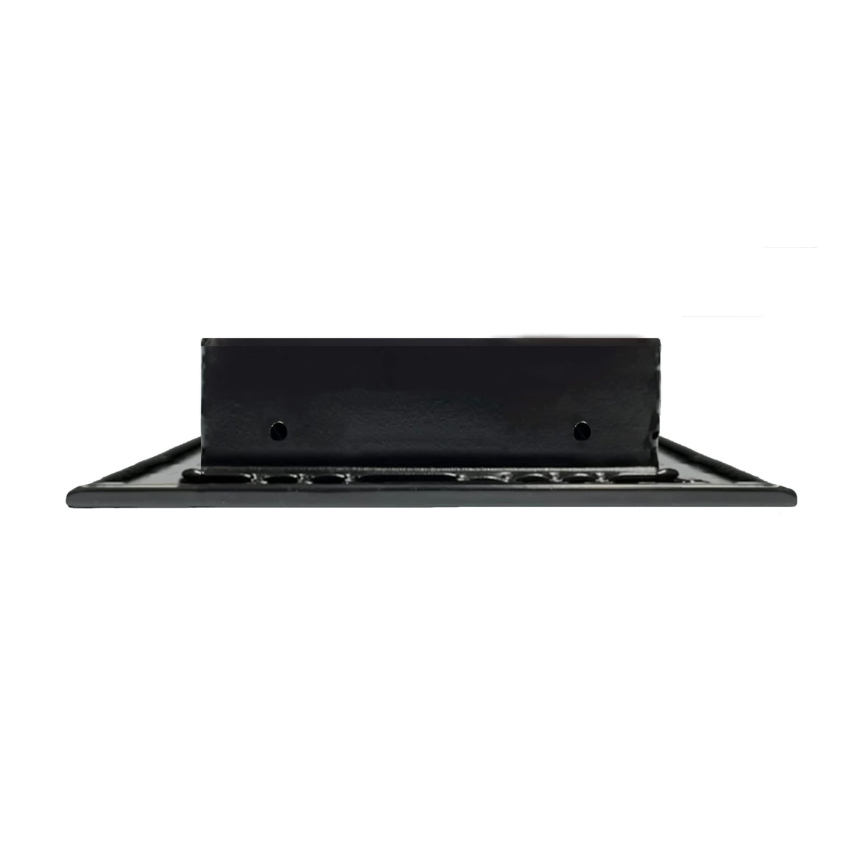 Buildmart vent cover on ceiling installation with hidden screws detail