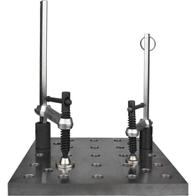 BuildPro Inserta Clamp horizontal setup enabling versatile clamping options on the tabletop