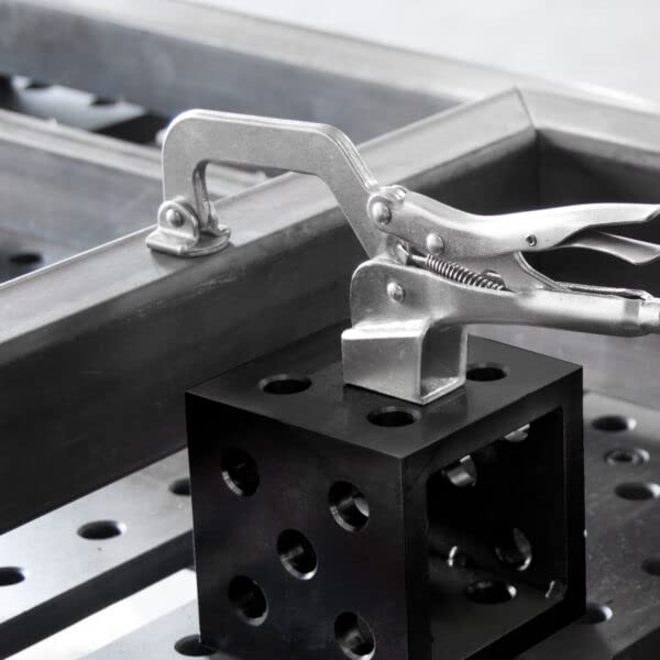 4-inch opening enables clamping of larger pieces with consistency.