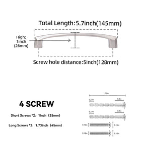 BUKOBYHE 10-pack cabinet pulls packaging shows complete hardware for quick upgrades.