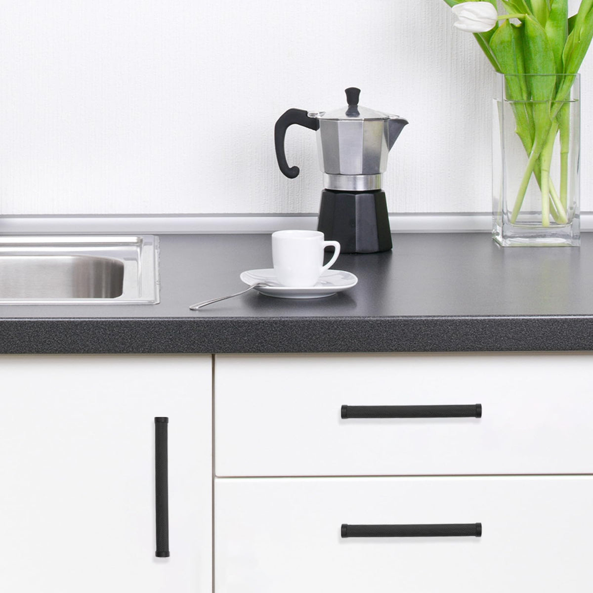 BUKOBYHE easy-install cabinet pulls for DIY upgrades with clean lines.
