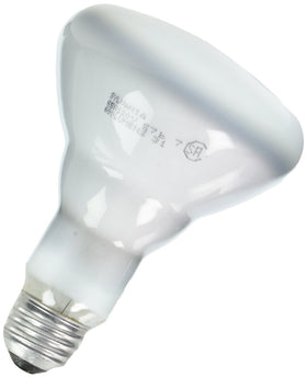Bulborama Sylvania BR30 65W 120V indoor flood bulb front view for recessed lighting