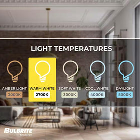 Bulbrite KX40/E12 clear bulb two-pack for convenient replacements