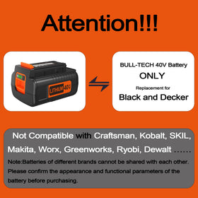 Bull-Tech battery compatible with LBX2040 model