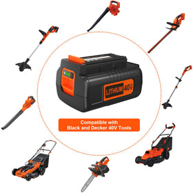 Bull-Tech lightweight 40V Max battery design for easier handling