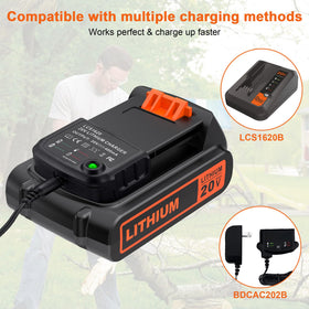Bull-Tech battery with voltage and temperature monitoring for safety