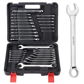 BullTOOLS 32-piece wrench set case for organized storage and quick access.