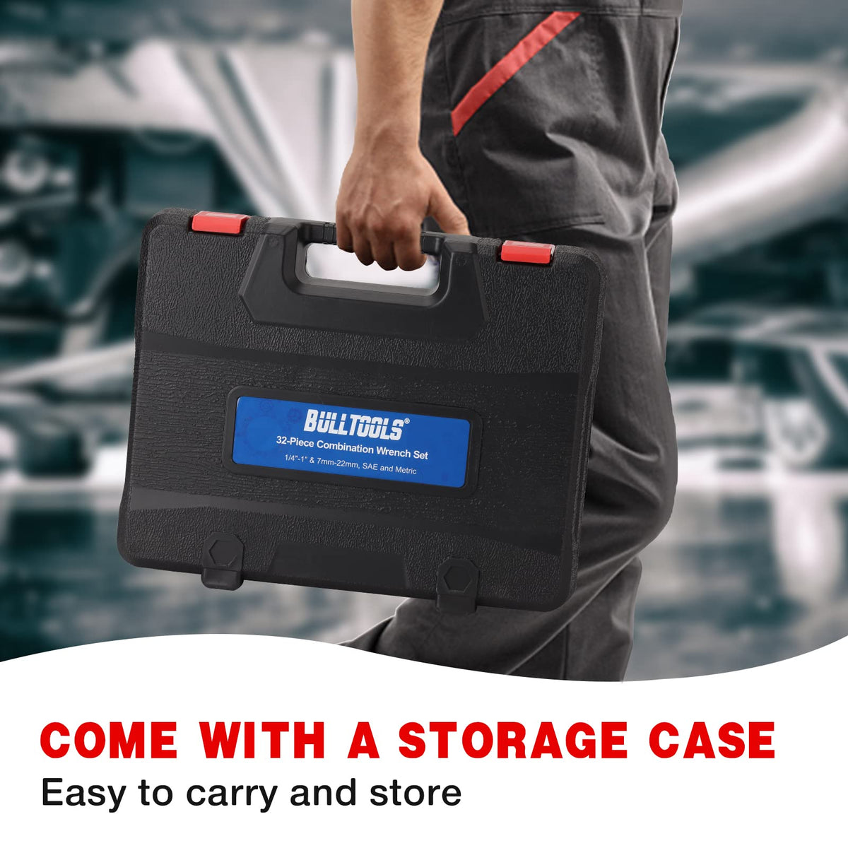 BullTOOLS metric and SAE wrenches in one versatile set.