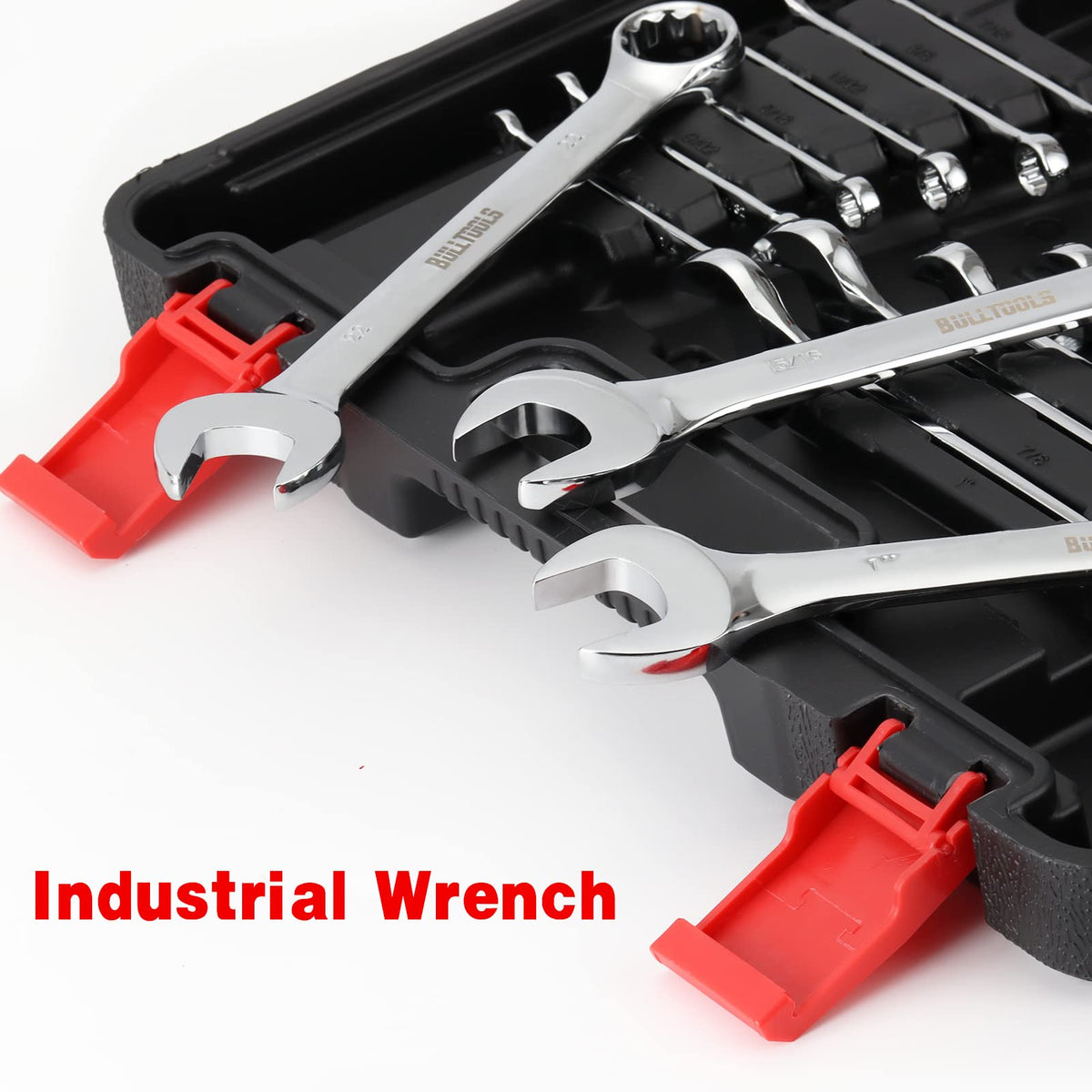 BullTOOLS open-end and box-end wrenches for versatile maintenance tasks.