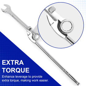Safe and efficient use of Bulltools extender in confined engine bays