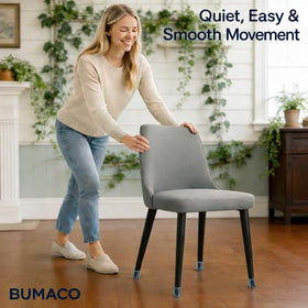 BUMACO anti scratch pads reduce friction for smoother furniture repositioning
