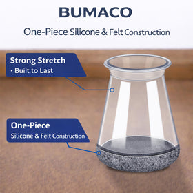 BUMACO 20-piece set provides complete chair protection.