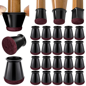 BUMACO chair leg protectors pack protects floors and reduces scuffs.