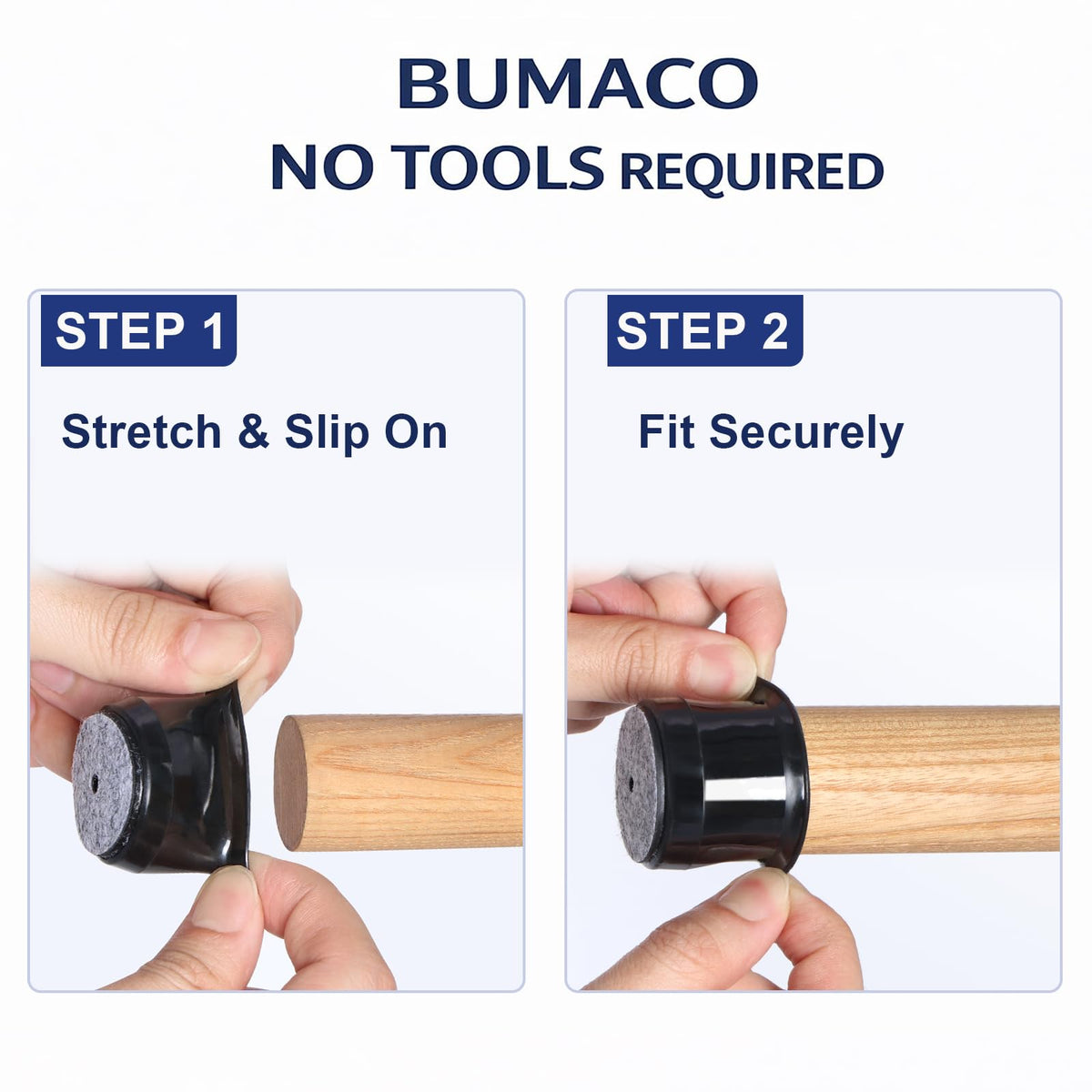 BUMACO washable and durable pads stay effective after cleaning.