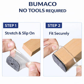 BUMACO fit options for rectangle protectors: M, L, XL