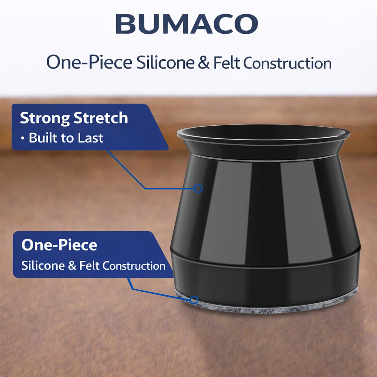BUMACO universal fit for legs between 80-115.9 mm.