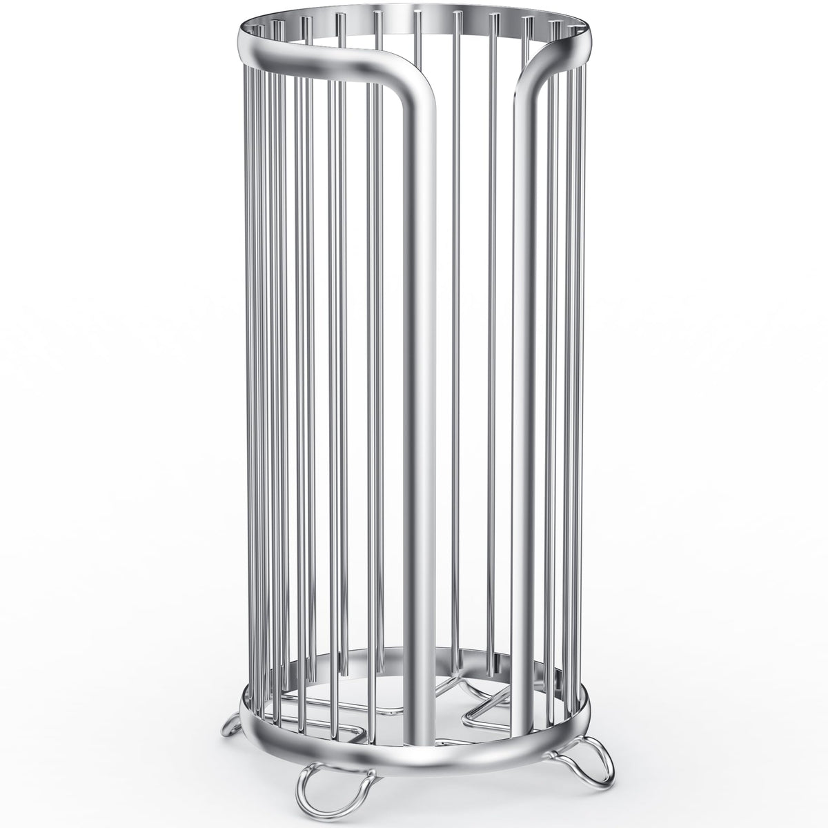 Bunoxea minimalist bathroom decor with silver finish