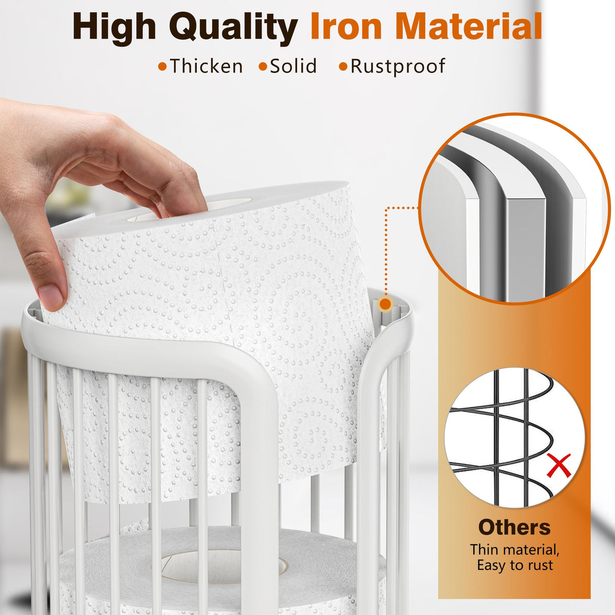 Bunoxea powder-coated finish offers durability and rust resistance.