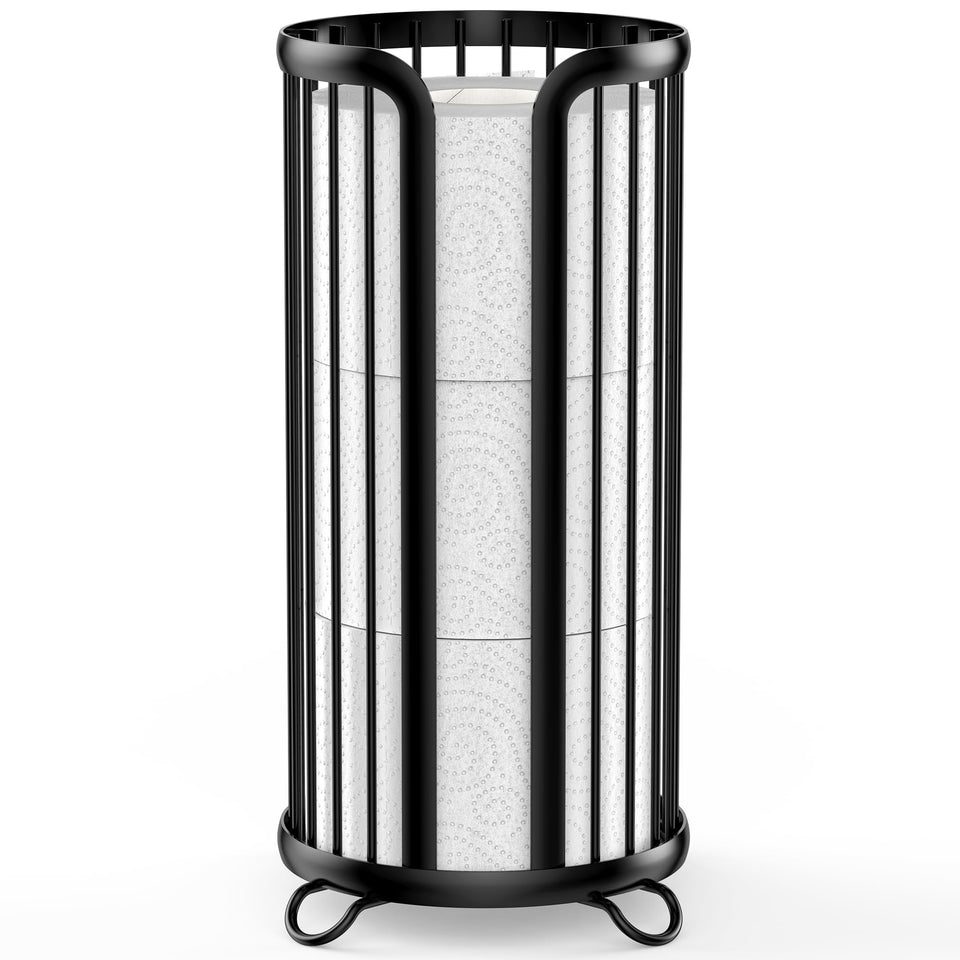 Bunoxea front-view stand for quick toilet paper access