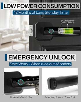 Buoan Bluetooth app control screen showing unlock history and permissions