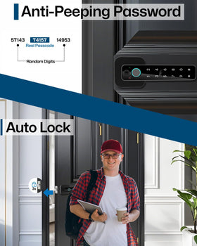 Buoan easy 10-minute installation guide on standard doors