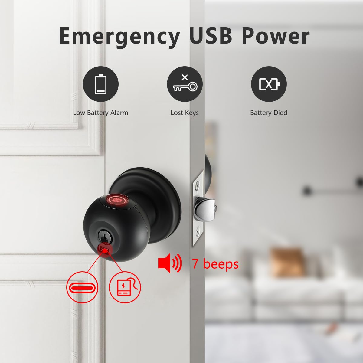Buoan fingerprint storage supports up to 50 users for families.