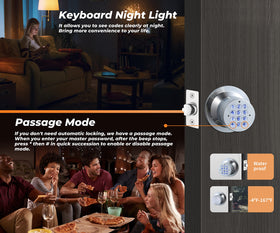 Buoan backlit keypad improves visibility for night use