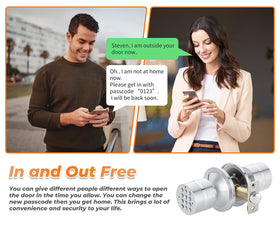 Buoan digital door lock suits home, hotel, and office environments