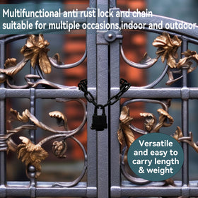 Bupto versatile security for fences, gates, bikes, and outdoor equipment.