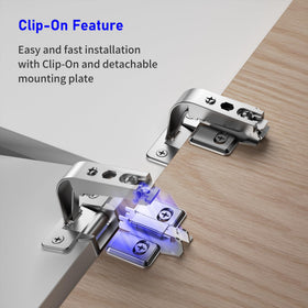 Burks door-to-door compatibility enables seamless corner cabinet access.