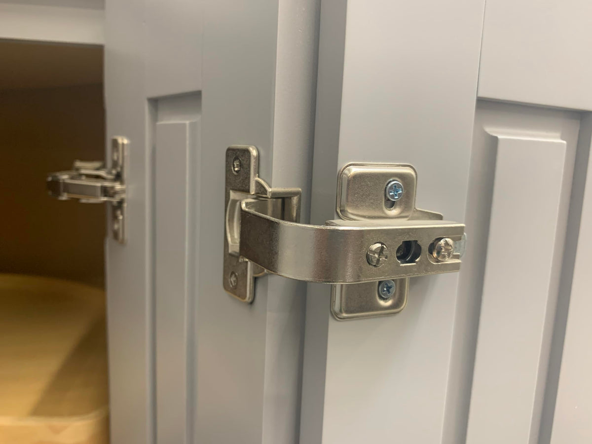 Burks lazy Susan hinge delivers smooth bifold operation in daily use.
