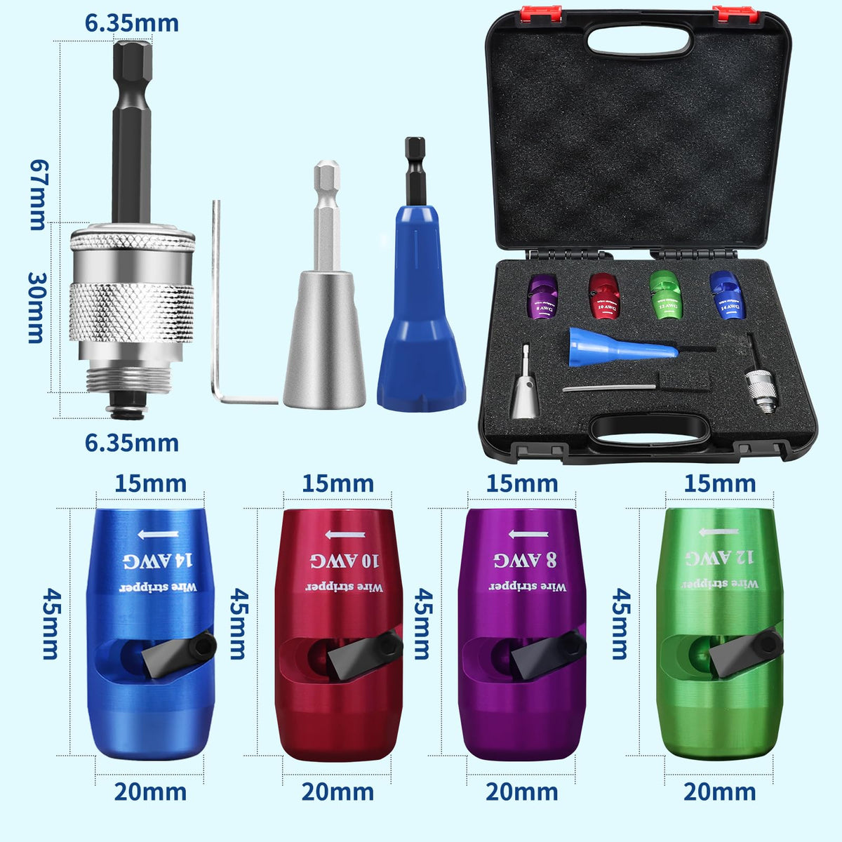 BURMONG complete kit includes case for organized projects.