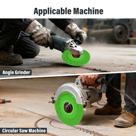BURMONG disc set for dry cutting on glass and tile