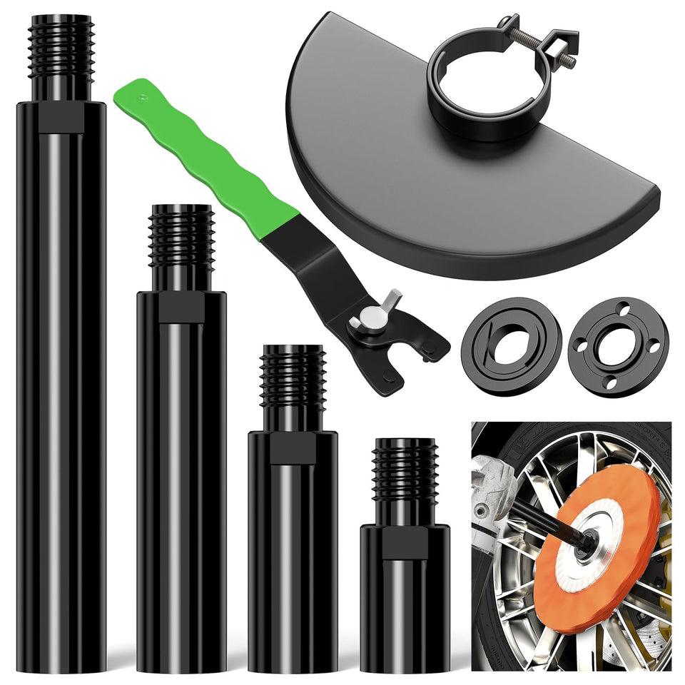 BURMONG extension shaft 1-96 inch extending reach for precise grinding in tight spaces