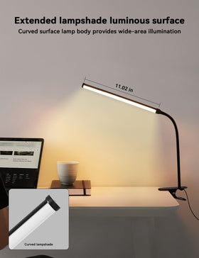 Buroraix flicker-free LED reduces eye strain during long sessions