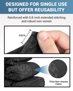 Buself eco-friendly recyclable shoe covers are degradable after disposal.