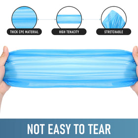 Buself shoe covers featuring a waterproof barrier for wet areas.