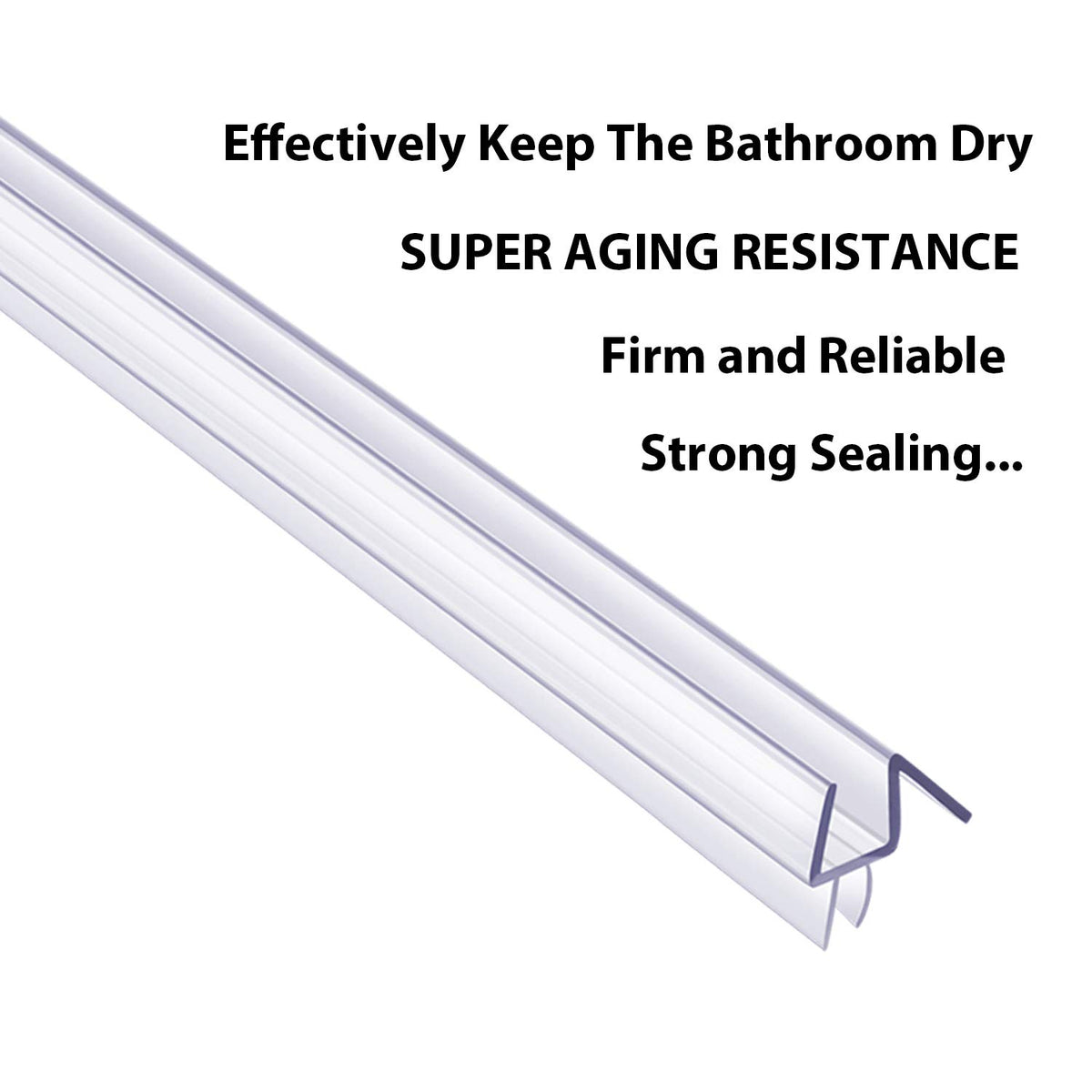 Butecare 1/4 inch glass fit ensures proper coverage and seamless look