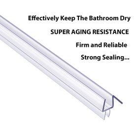 Butecare 1/4 inch glass fit ensures proper coverage and seamless look