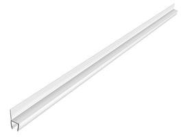 Butecare clear vinyl closeup highlights durable, corrosion-resistant seal for shower doors