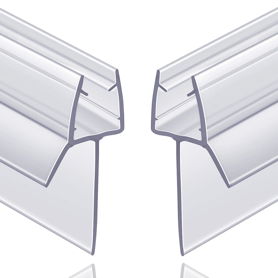 Butecare frameless shower door bottom seal long sweep 36-inch provides a protective water barrier