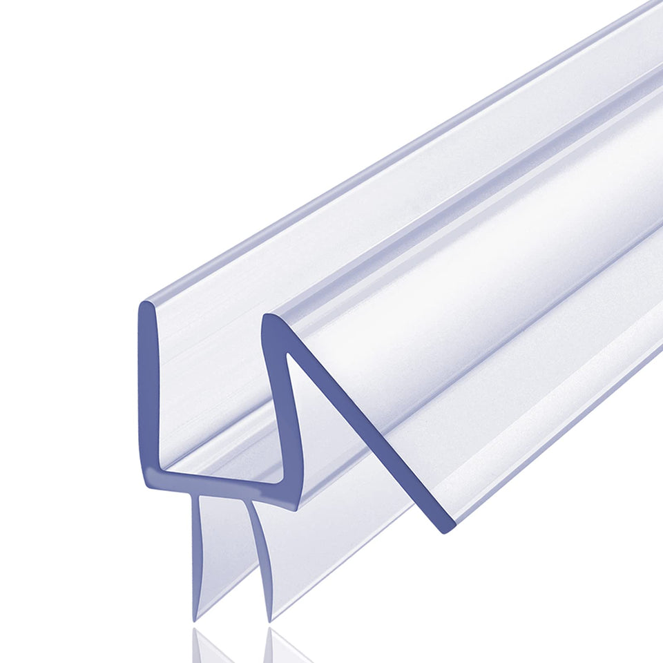 Butecare premium frameless shower seal on a glass door for a sleek clean look