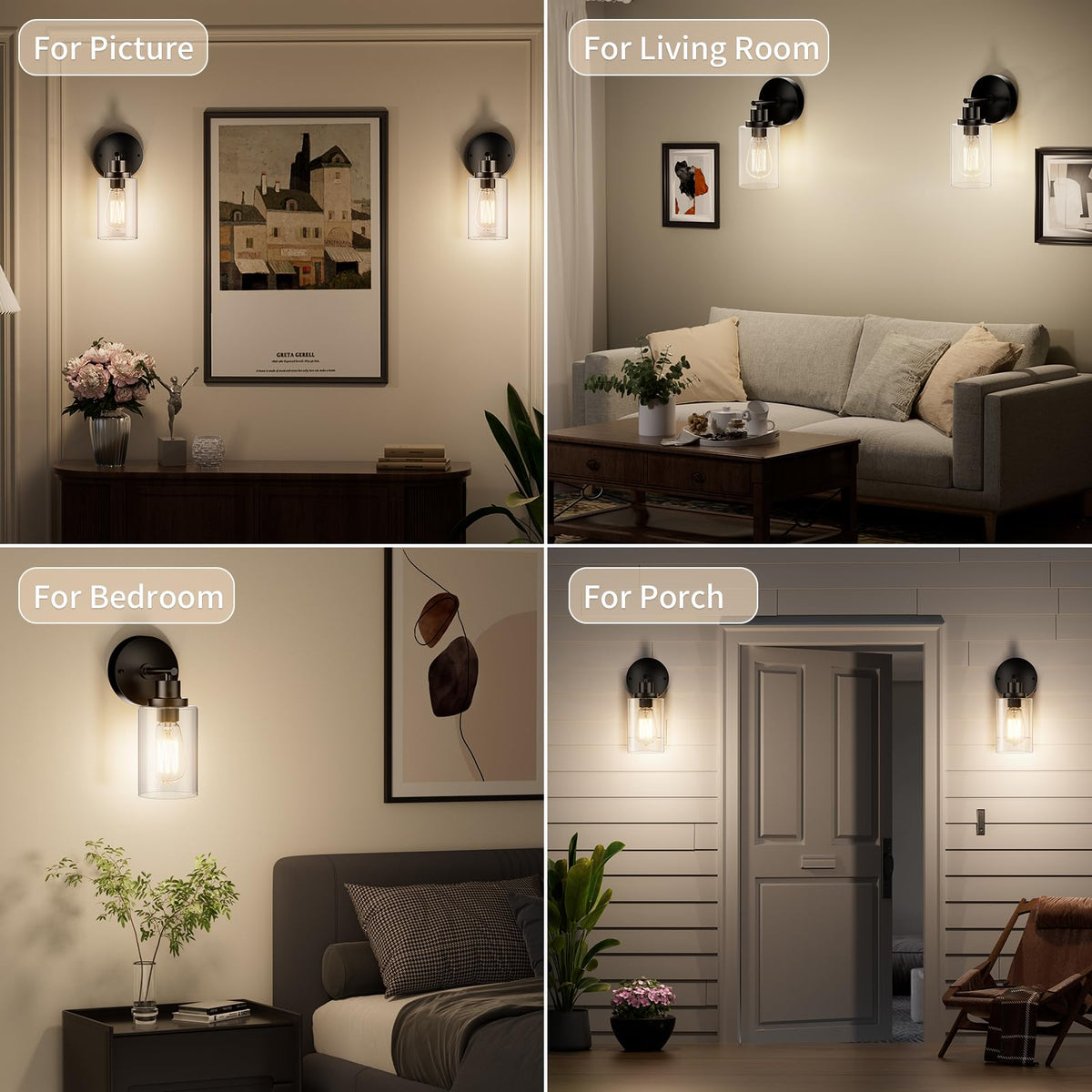 BUTHY compatible with dimmable bulbs for adjustable brightness.