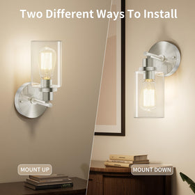 BUTHY installation step illustration of hardwired setup for clean wiring.